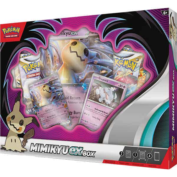 Mimikyu ex Box Coming in March 2023, Comes With 1 Greavard Card
