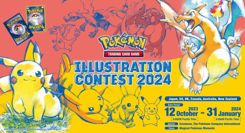 Pokémon TCG Illustration Contest 2022 Announced for Japan & US