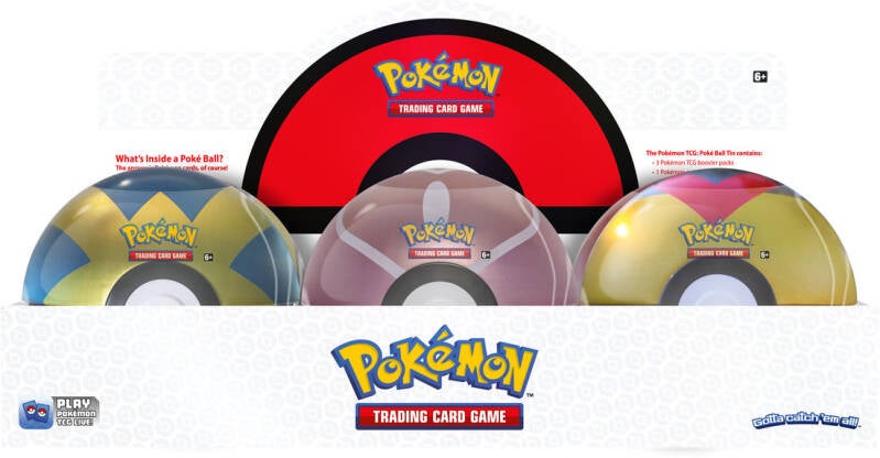New Poké Ball Tins (Level Ball) (Spring 2021) Revealed