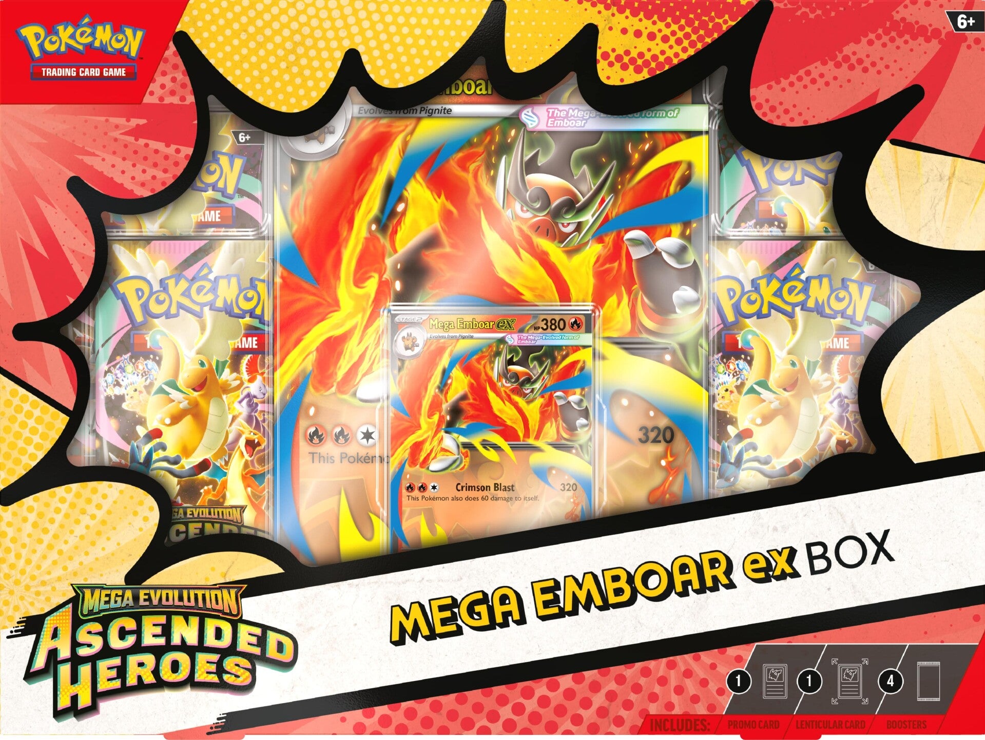 Ascended Heroes Mega Feraligatr ex Box, Mega Meganium ex Box