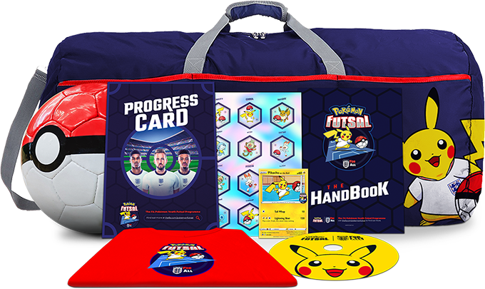 Eevee on the Ball GAME UK Exclusive Store Pokémon Futsal Promo Revealed pokemon futsal scorbunny sobble eevee pikachu grookey game uk