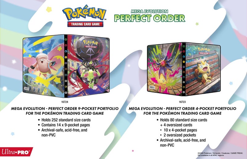 Ultra PRO Pokemon Mega Evolution - Perfect Order Card Binders Revealed | PokeGuardian | The Latest Pokmon TCG News and Updates Daily Ultra PRO Pokemon Mega Evolution - Perfect Order Card Binders Revealed | PokeGuardian | The Latest Pokmon TCG News and Updates Daily