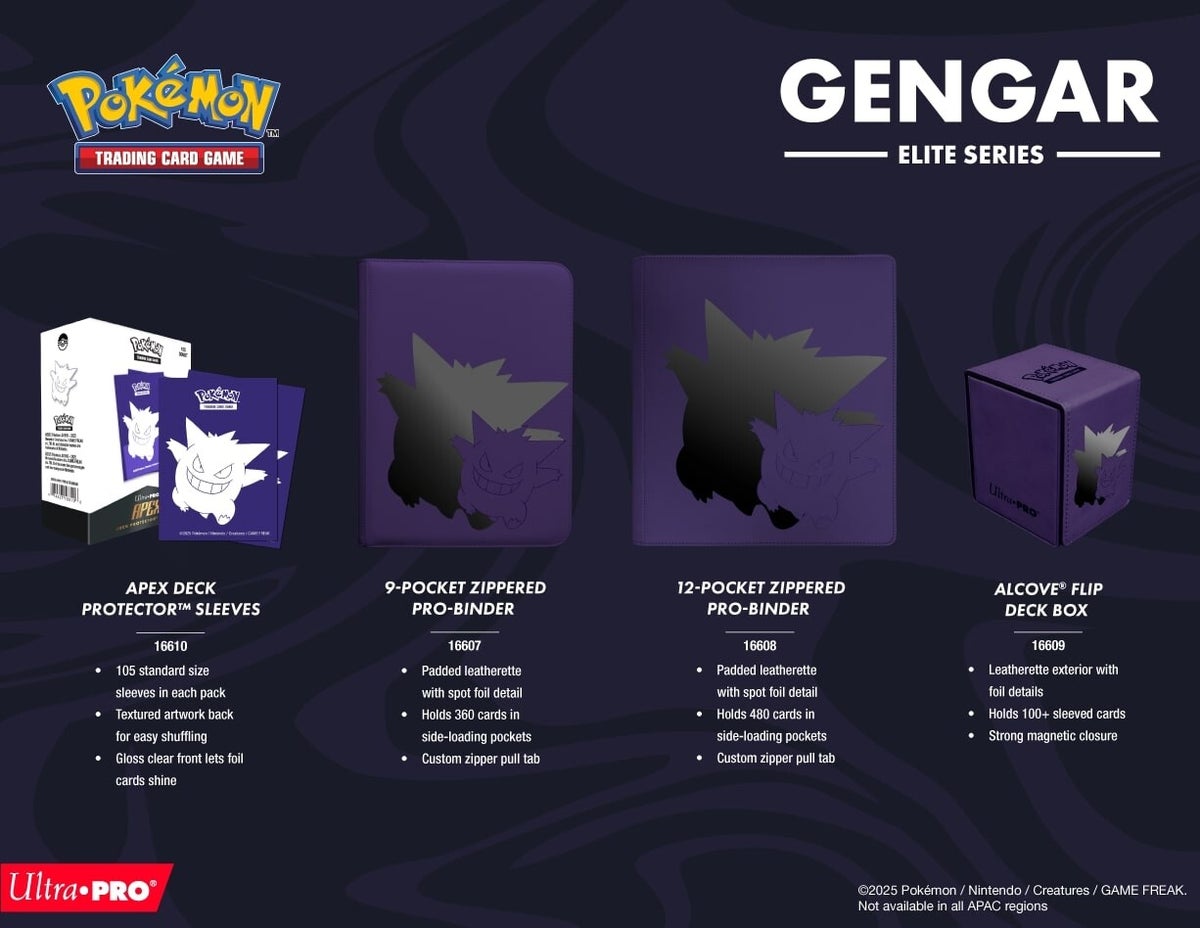 Ultra PRO Pokmon - Elite Series: Gengar Product Line Announced | PokeGuardian | The Latest Pokmon TCG News and Updates Daily Ultra PRO Pokmon - Elite Series: Gengar Product Line Announced | PokeGuardian | The Latest Pokmon TCG News and Updates Daily