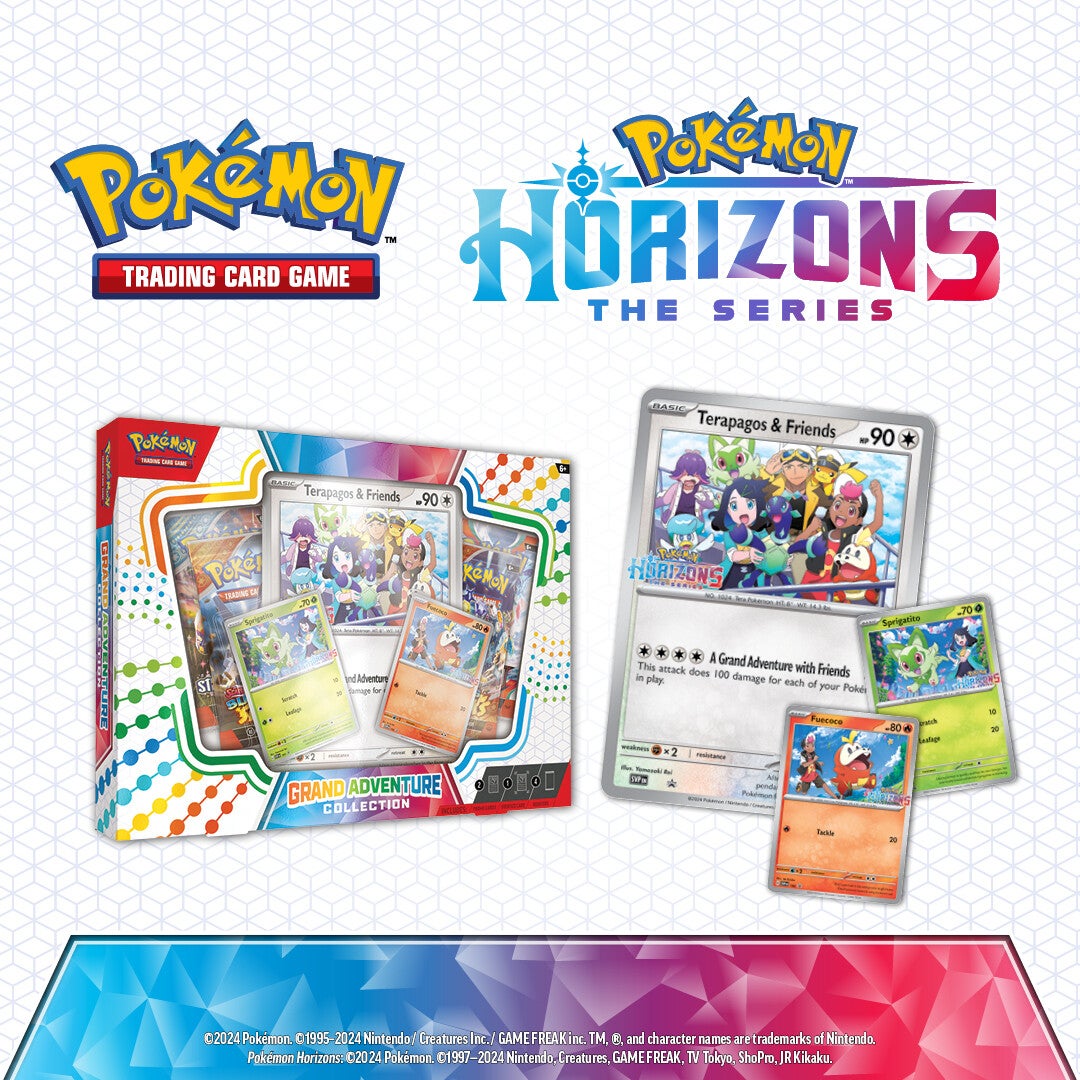Grand Adventure Collection Revealed, Pokmon Horizons: The Series  Collaboration | PokeGuardian | The Latest Pokmon TCG News and Updates Daily