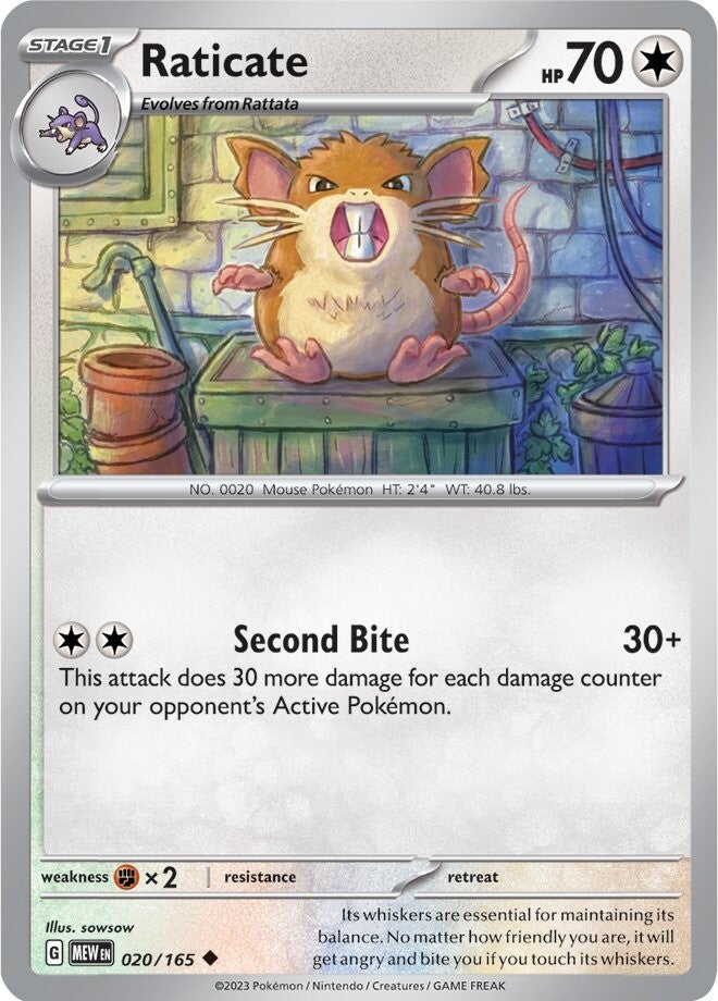 thumbnail image 2 of Pokemon TCG Scarlet & Violet 151 Reverse Holo Singles - Near Mint (Various) 2 of 6