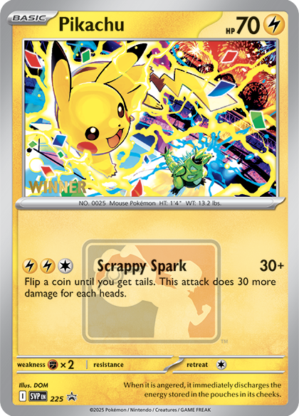 ポケモンカード 25th Anniversary セミコンプ Pokemon World Championships 2025 Worlds Celebration Pikachu