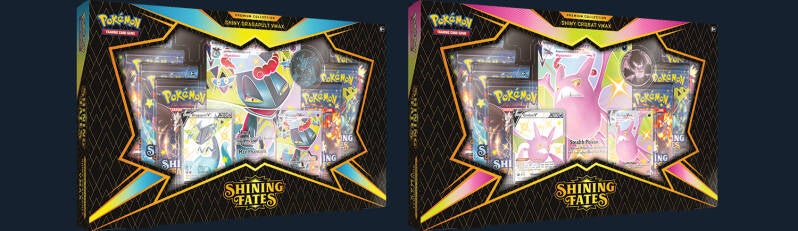 Shining Fates Premium Collection—Shiny Crobat VMAX / Shiny Dragapult VMAX - March 5, 2021