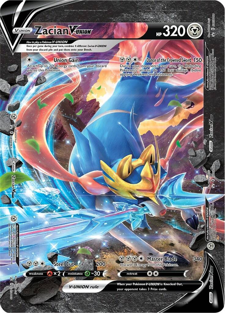 Greninja / Mewtwo / Zacian V-UNION Special Collection Revealed