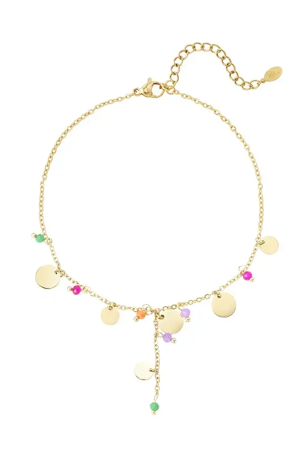 Summer loving anklet gold