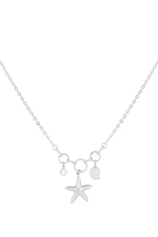 Sea breeze necklace silver