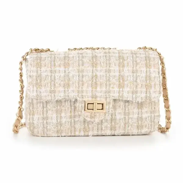 Classy shoulderbag beige