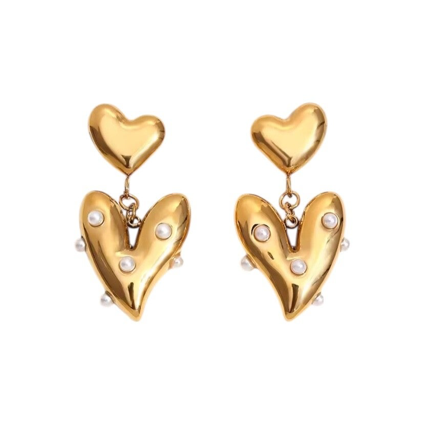 Pearl Perfect earrings gold
