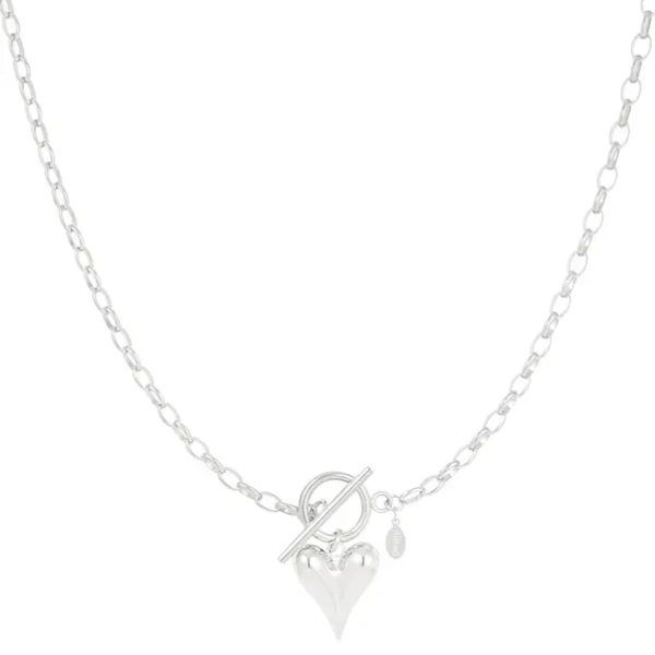 My first love necklace silver