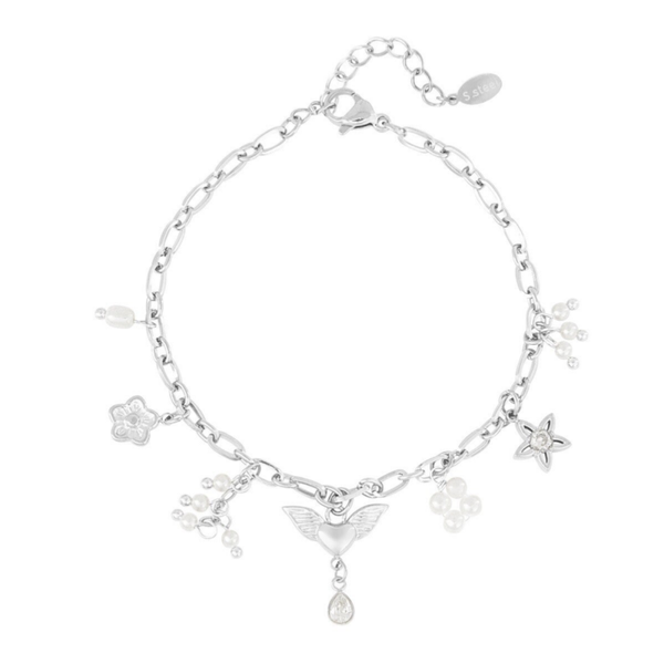 Angel dust bracelet silver