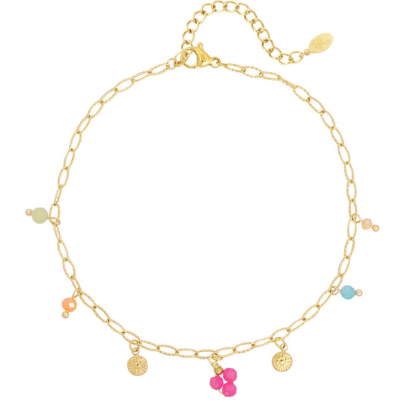 Summer love anklet gold