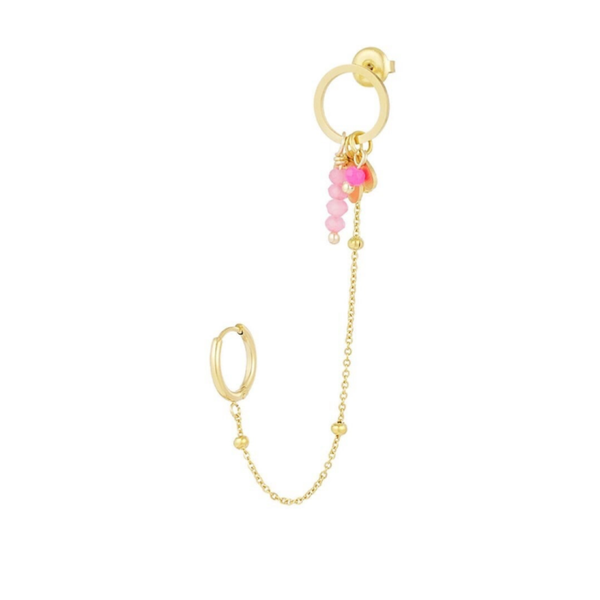 Summer fling earring gold