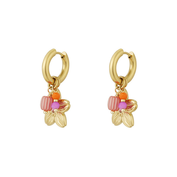 Bloom hoops gold