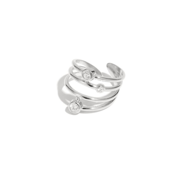 Glamoures ring silver