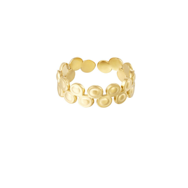 Baroque ring gold