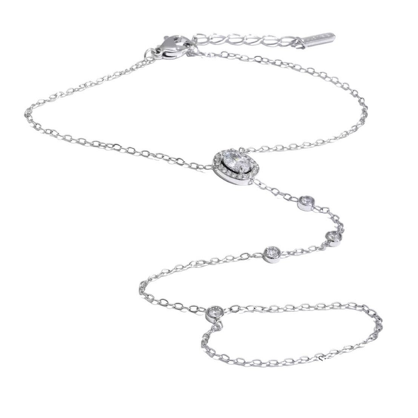 Estelle hand chain silver