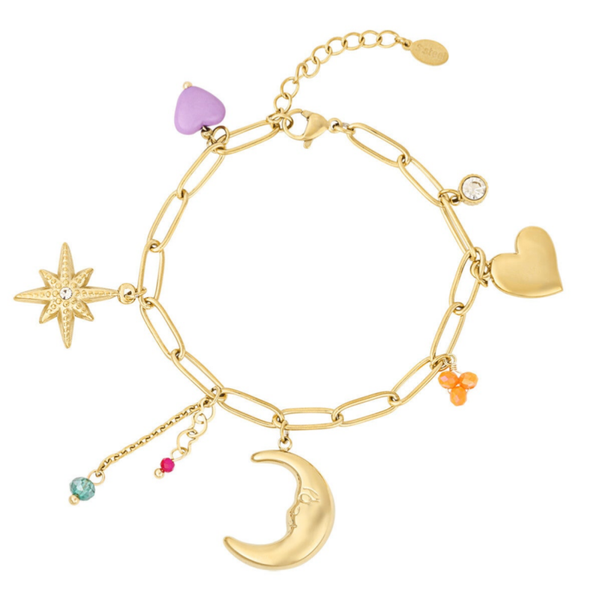 Moonlight bracelet gold