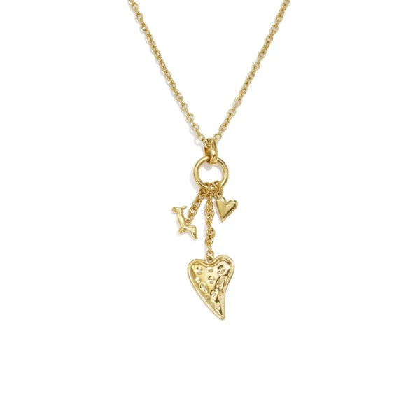 Teckel loving necklace gold