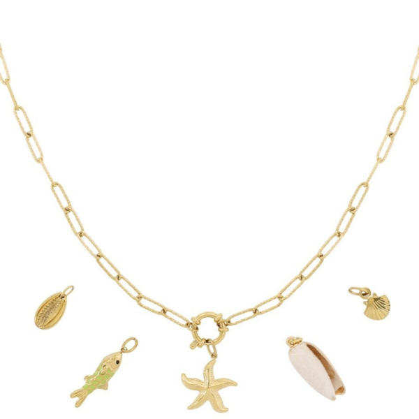 DIY necklace starfish