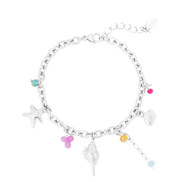 Summer day bracelet silver