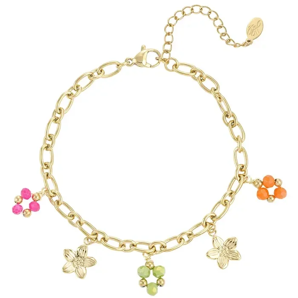 Happy place bracelet gold