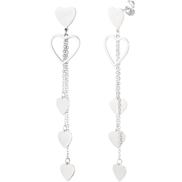 Moments of happiness earrings silver