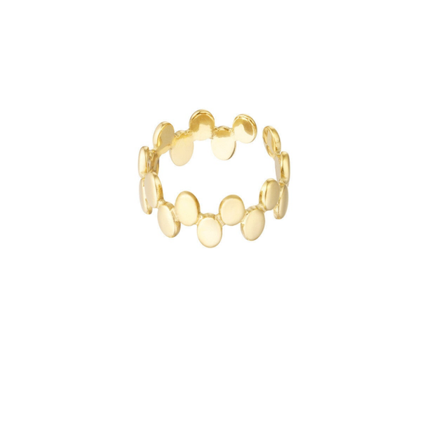 Circles ring gold
