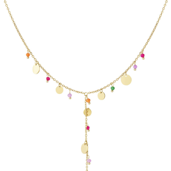 Summer loving necklace gold