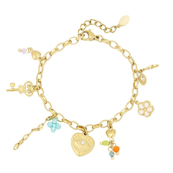 Secret love bracelet gold