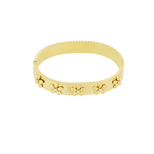Spring bracelet gold