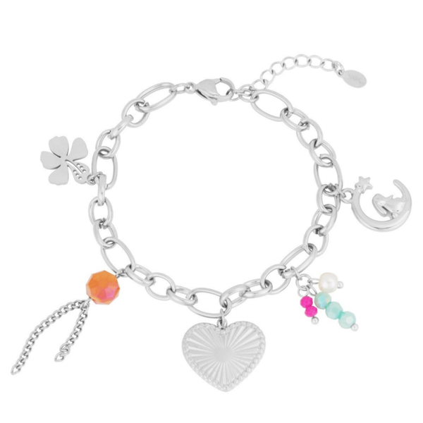 Happy feelings bracelet silver
