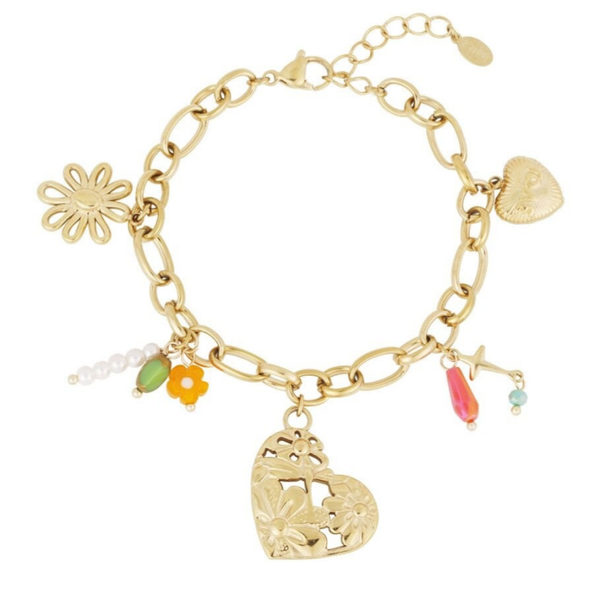 Flower lovin’ bracelet gold