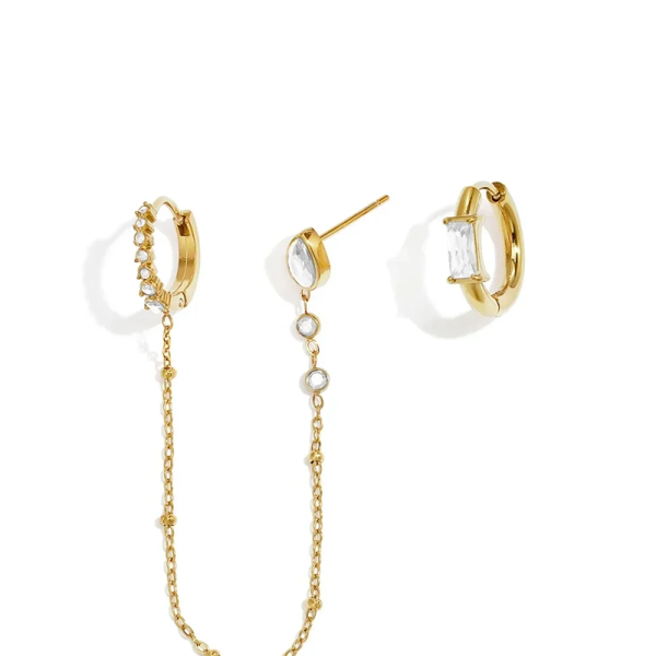Earring set simple daily 6