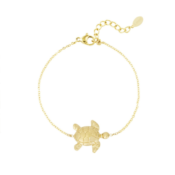 Turtle lovin’ bracelet gold