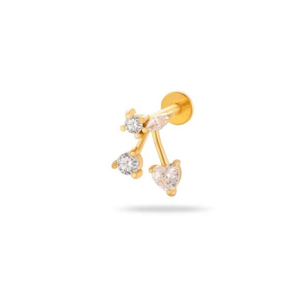 Piercing 3 gold