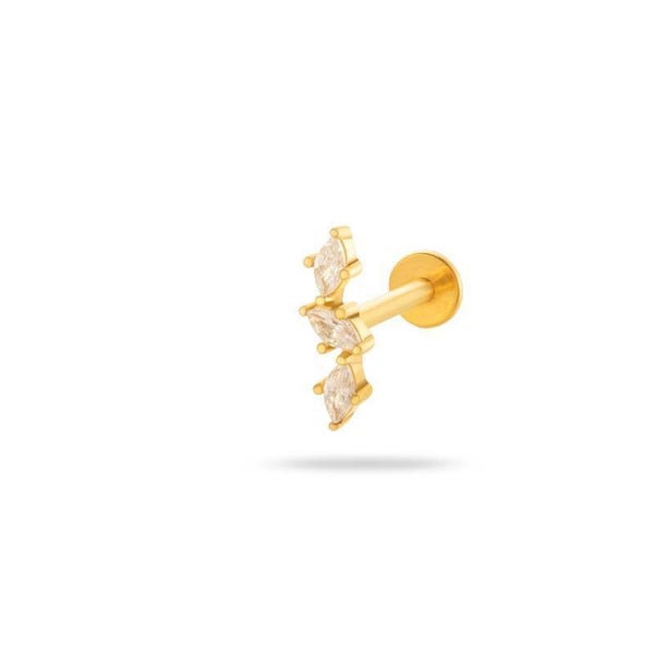 Piercing 14 gold