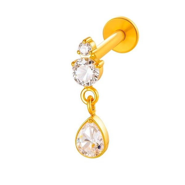 Piercing 14 gold