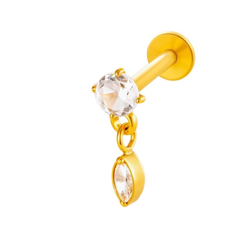Piercing 13 gold