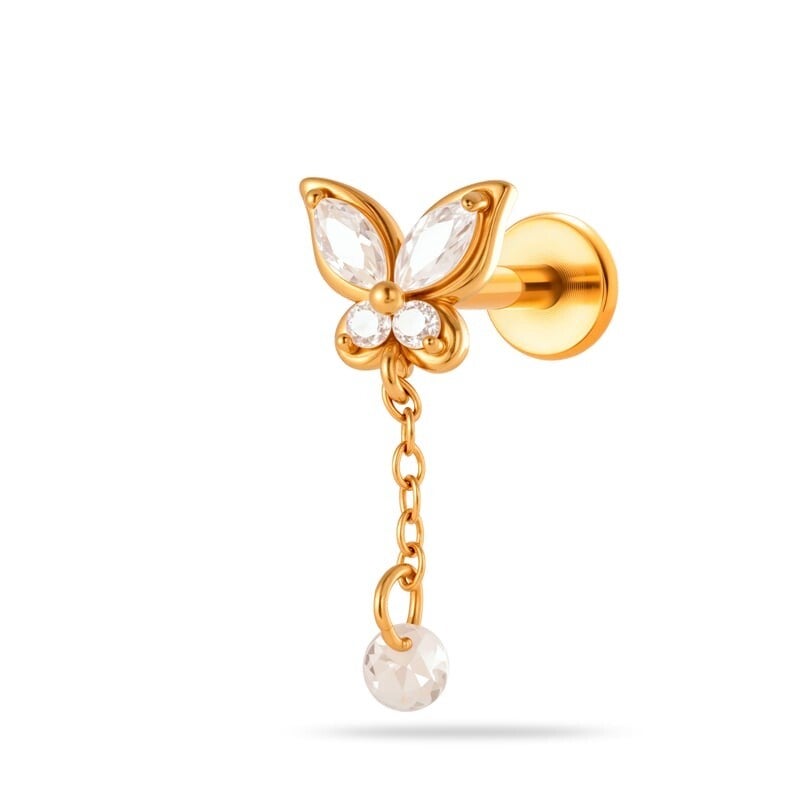 Piercing 9 gold