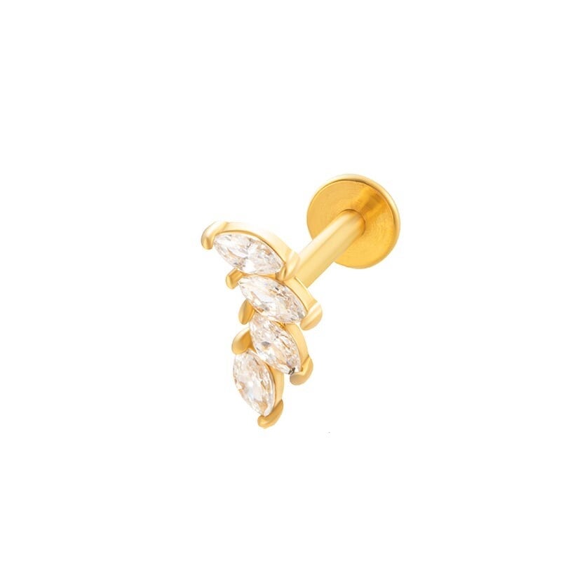 Piercing 3 gold