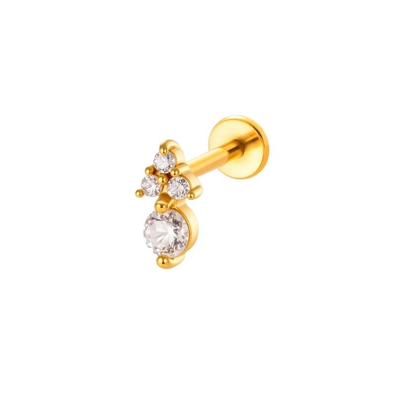 Piercing 7 gold
