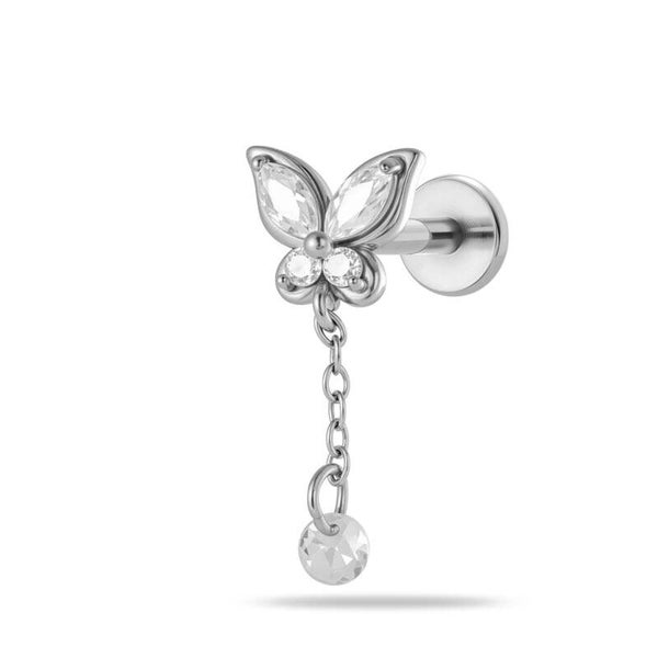 Piercing 9 silver