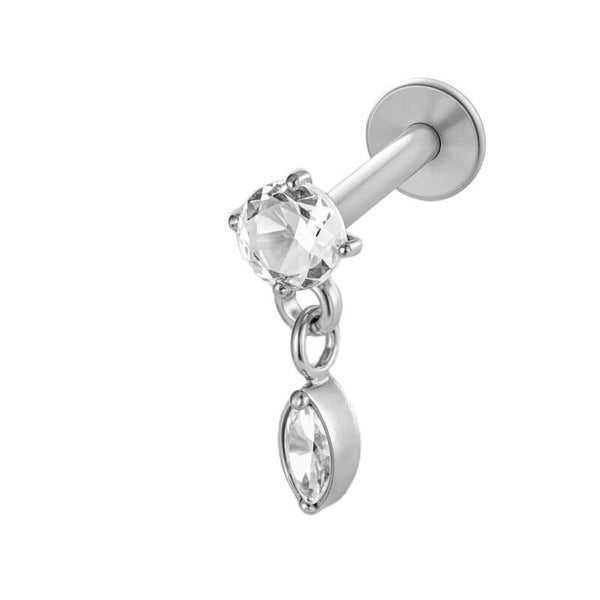 Piercing 13 silver