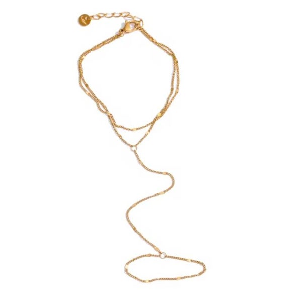 Eve Hand Chain gold