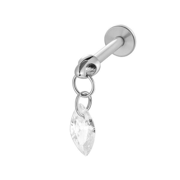 Velvet piercing silver