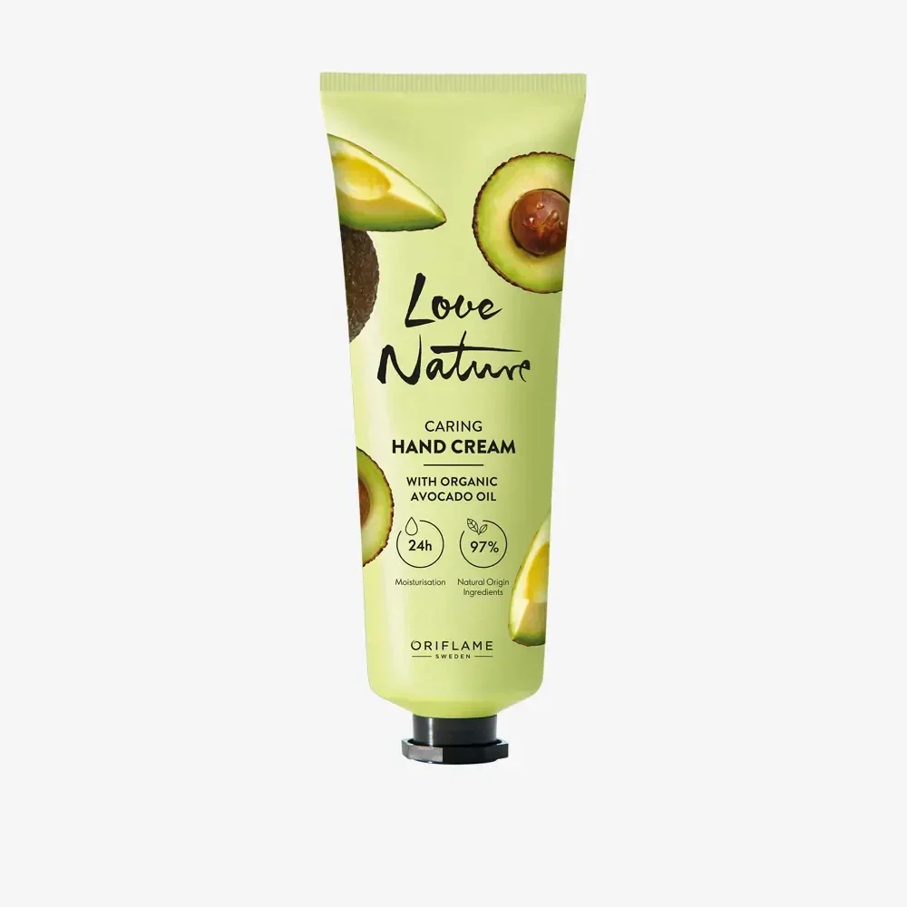 Love Nature Caring Hand Cream with Organic Avocado Oil 44280